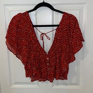 Floral loose tee - Forever 21